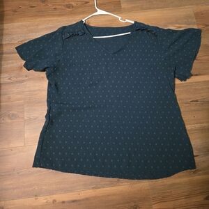 Elegant Dark Green Women's Top